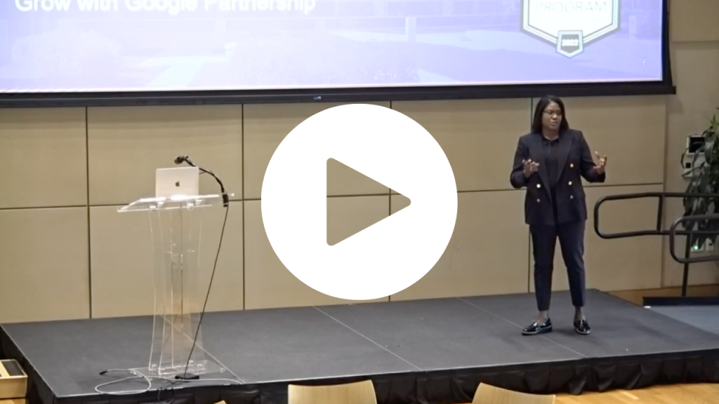 play video of learning at scale